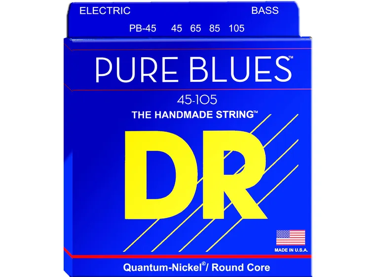 DR Strings PB-45 Pure Blues (045-105) Medium 